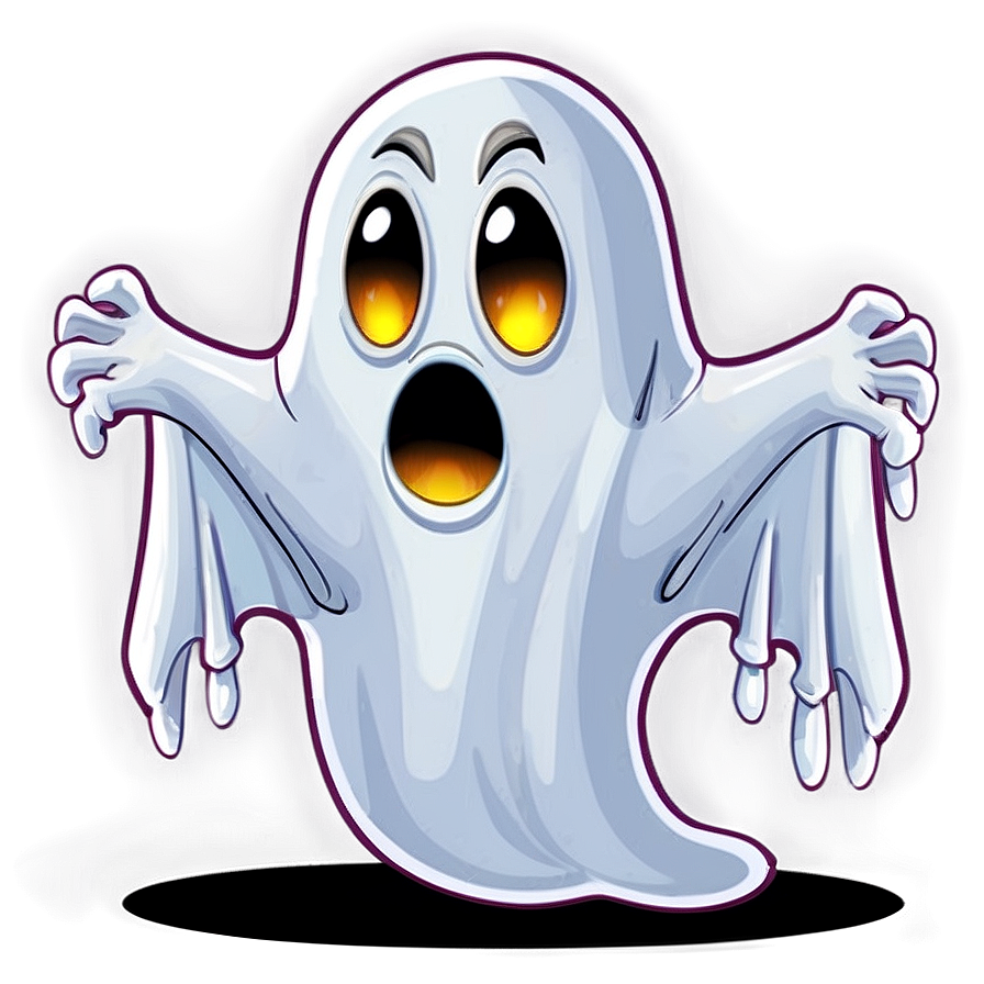 Cartoon Halloween Ghost Png 75 PNG