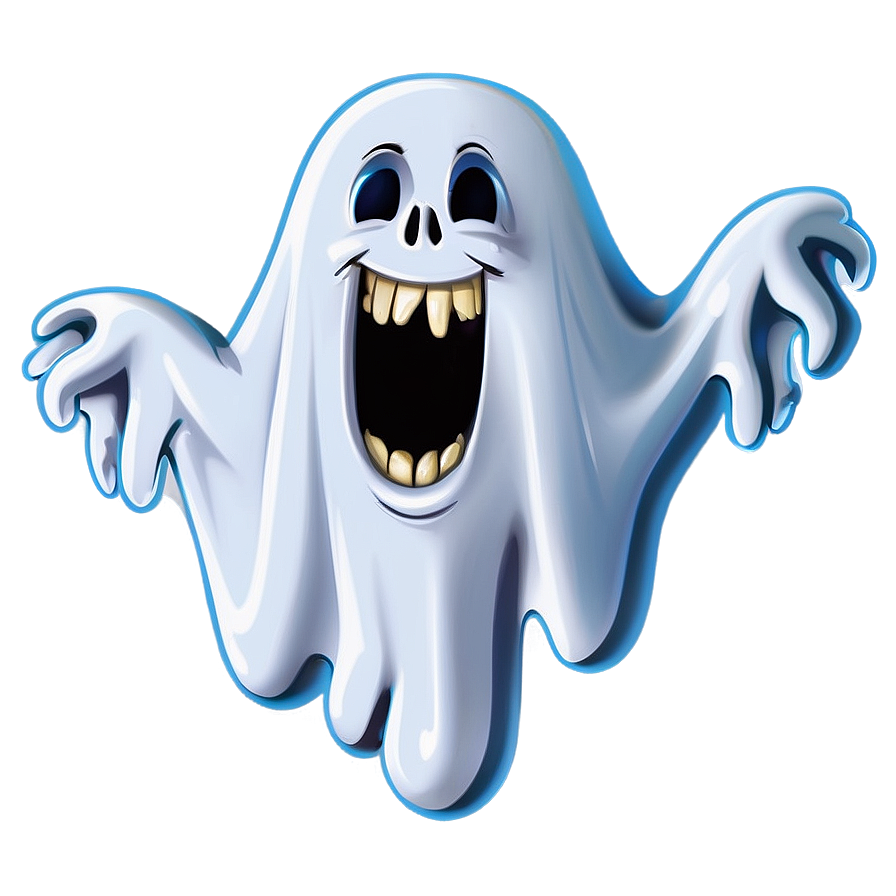 Cartoon Halloween Ghost Png Yiy PNG