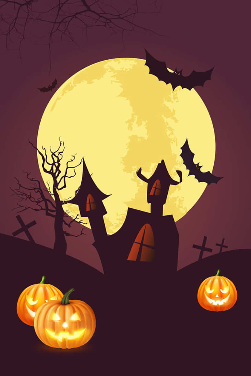 Entratenell'atmosfera Di Halloween Con Questa Adorabile Zucca Disegnata!