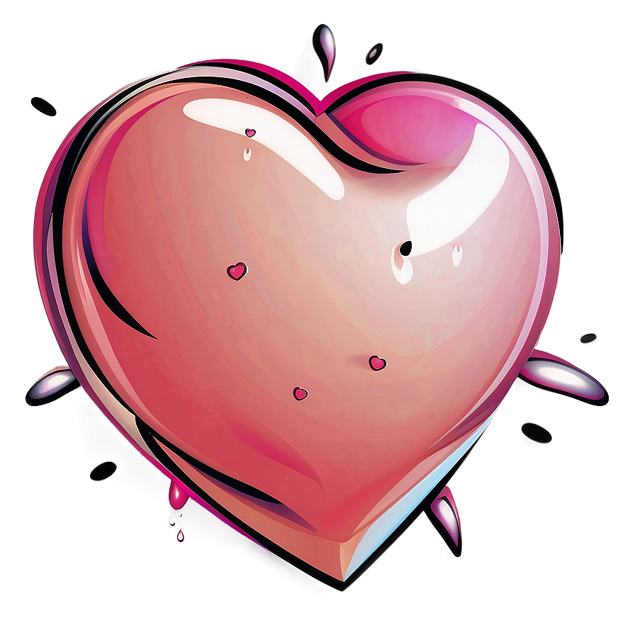 Download Cartoon Heart Vector Png Qny | Wallpapers.com