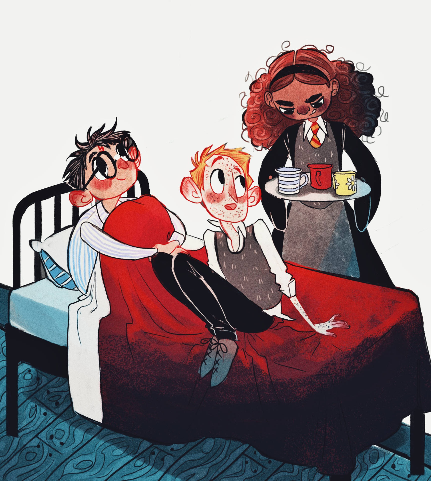 The friendships of Hermione Granger Wallpaper