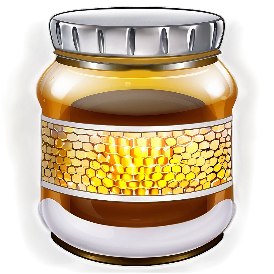 Cartoon Honey Jar Png Epe PNG