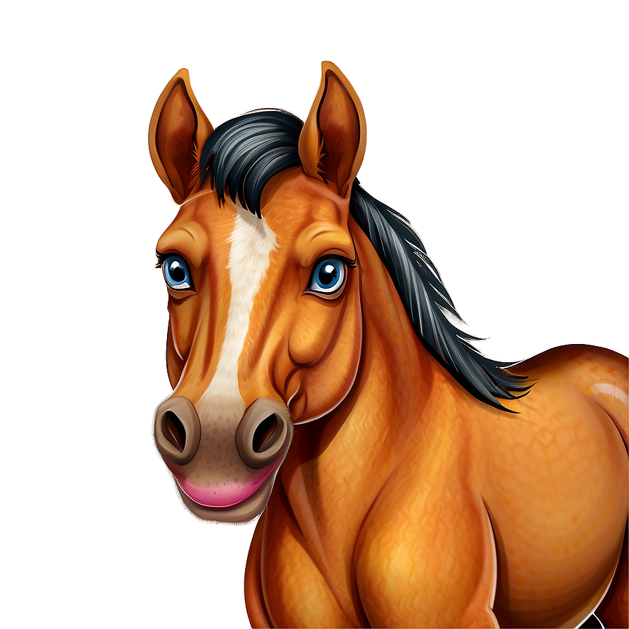 Cartoon Horse Png Gpn PNG