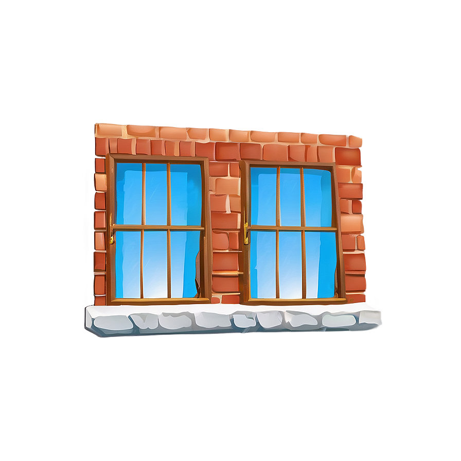 Cartoon House Windows Png 9 PNG