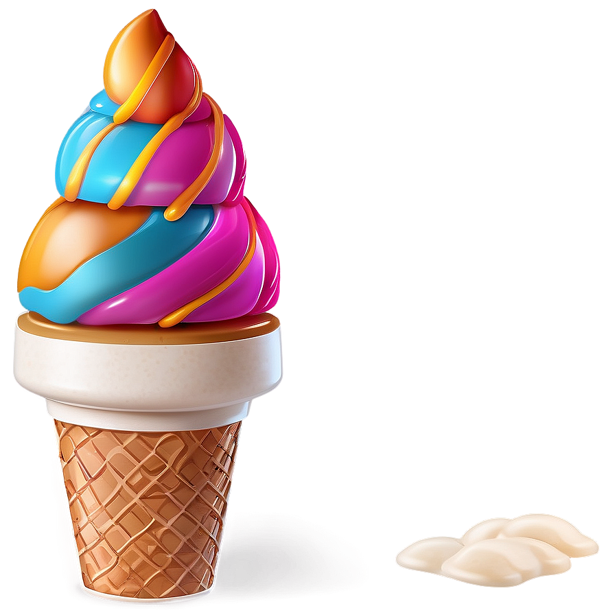 Cartoon Ice Cream Cone Png 80 PNG