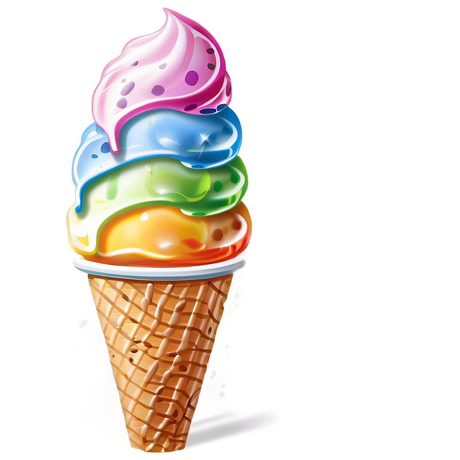 Download Cartoon Ice Cream Png 05032024 | Wallpapers.com