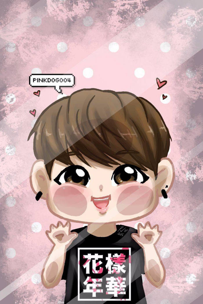 Download Cartoon Jin Bts Cute Wallpaper 