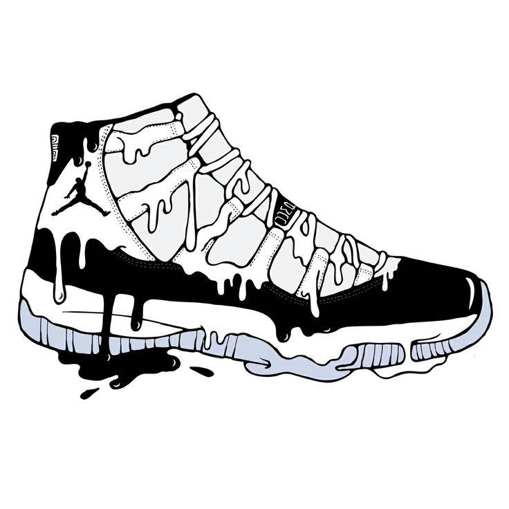 Cartoon Jordan Shoes 2009