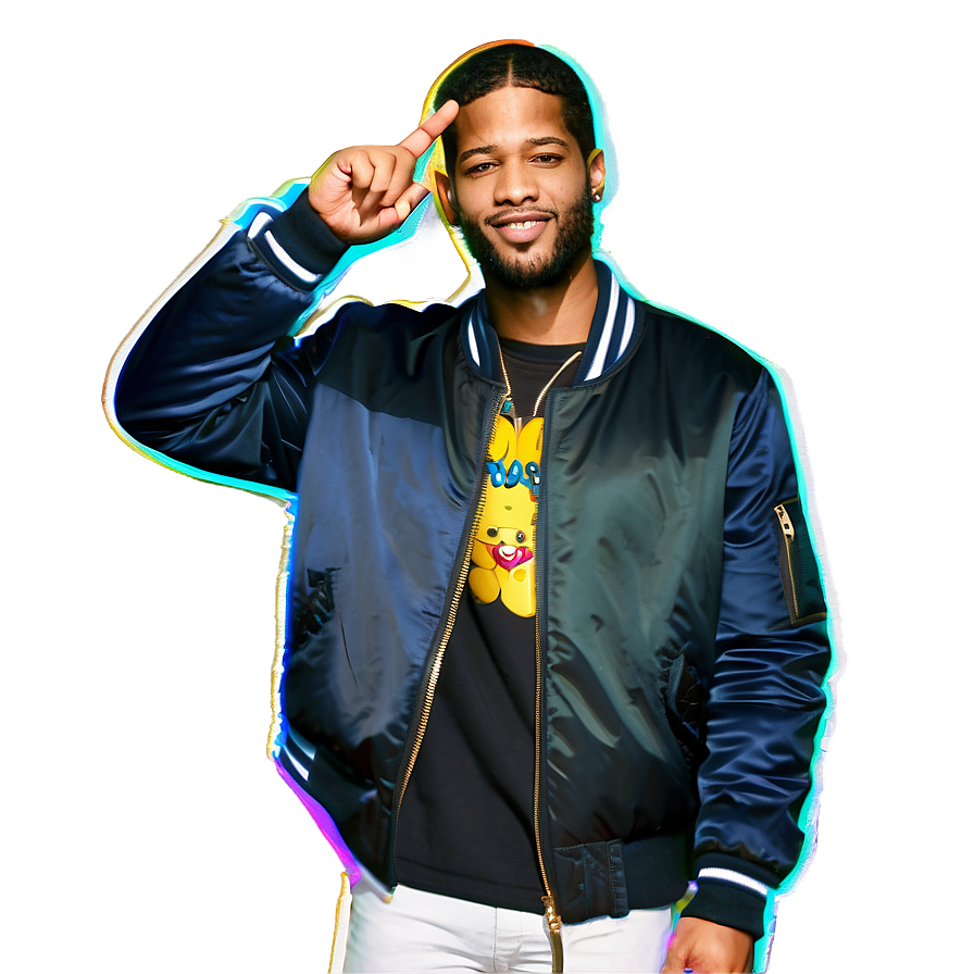 Cartoon Kid Cudi Image Png Enb63 PNG