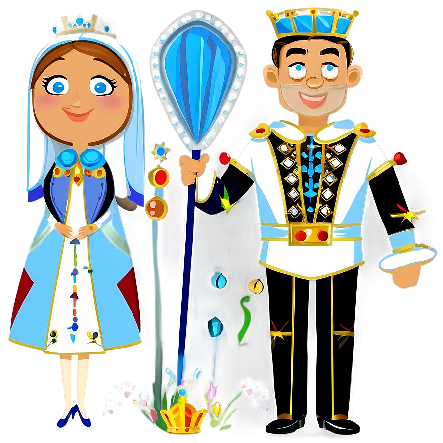 Cartoon King And Queen Png 64 PNG