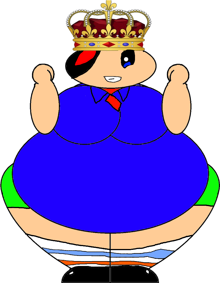 Cartoon King Character Illustration PNG