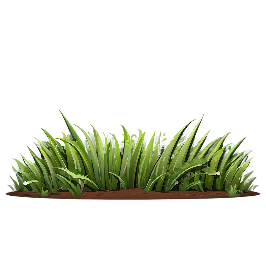 Cartoon Lawn Grass Png Vmo PNG
