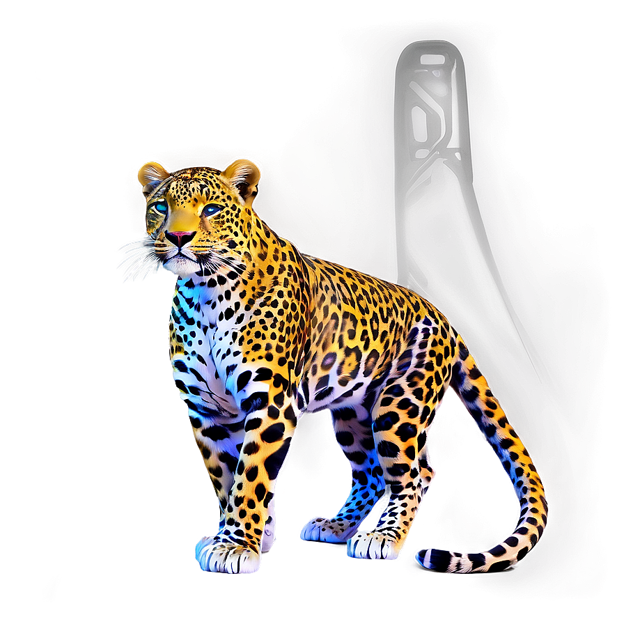 Cartoon Leopard Character Png Aur70 PNG