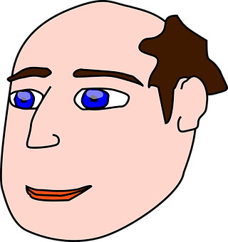 Cartoon Man Portrait PNG