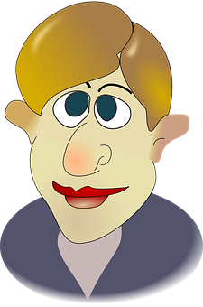 Cartoon Man Portrait PNG