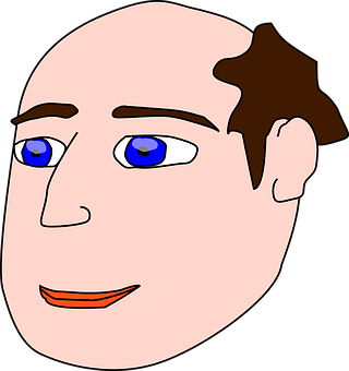 Cartoon Man Portrait PNG