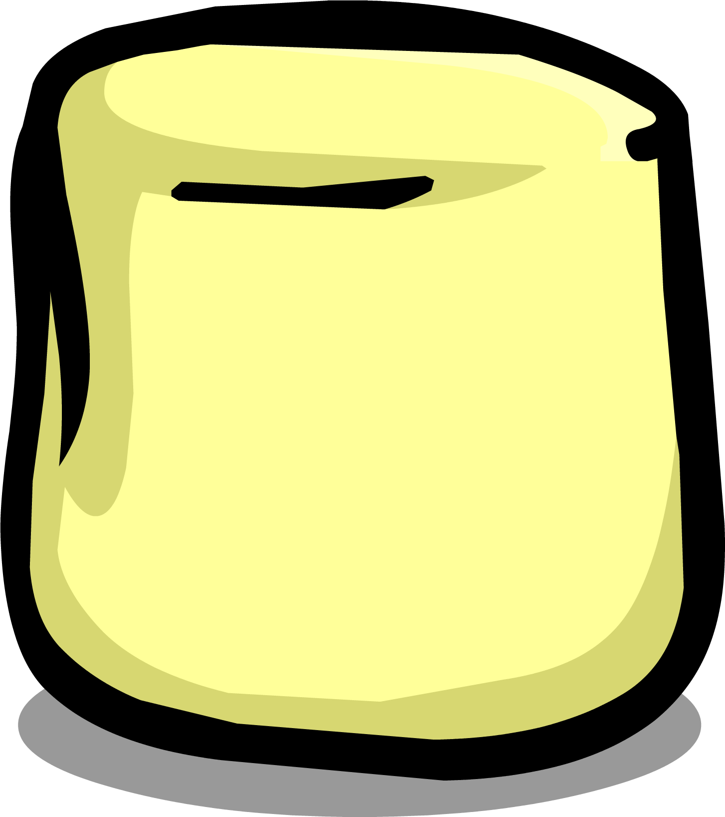 Cartoon Marshmallow Character PNG