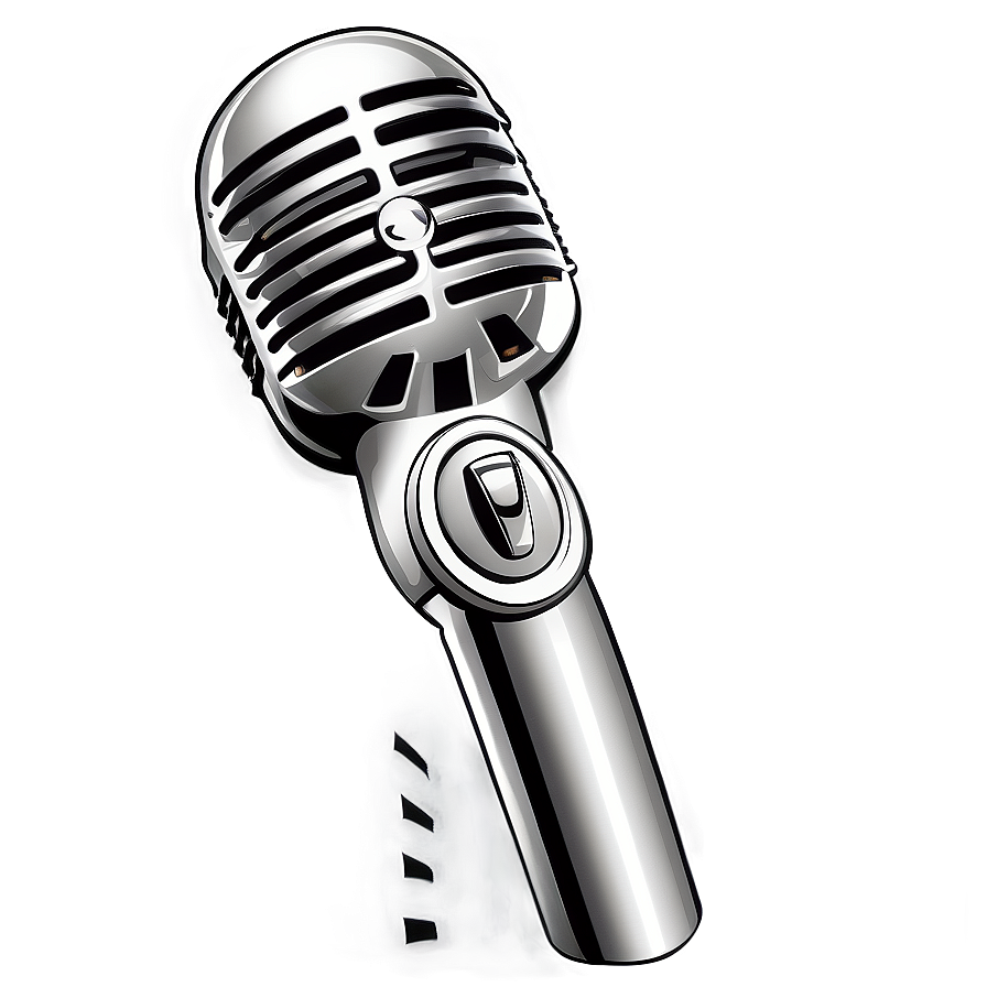 Cartoon Microphone Png Nvg PNG