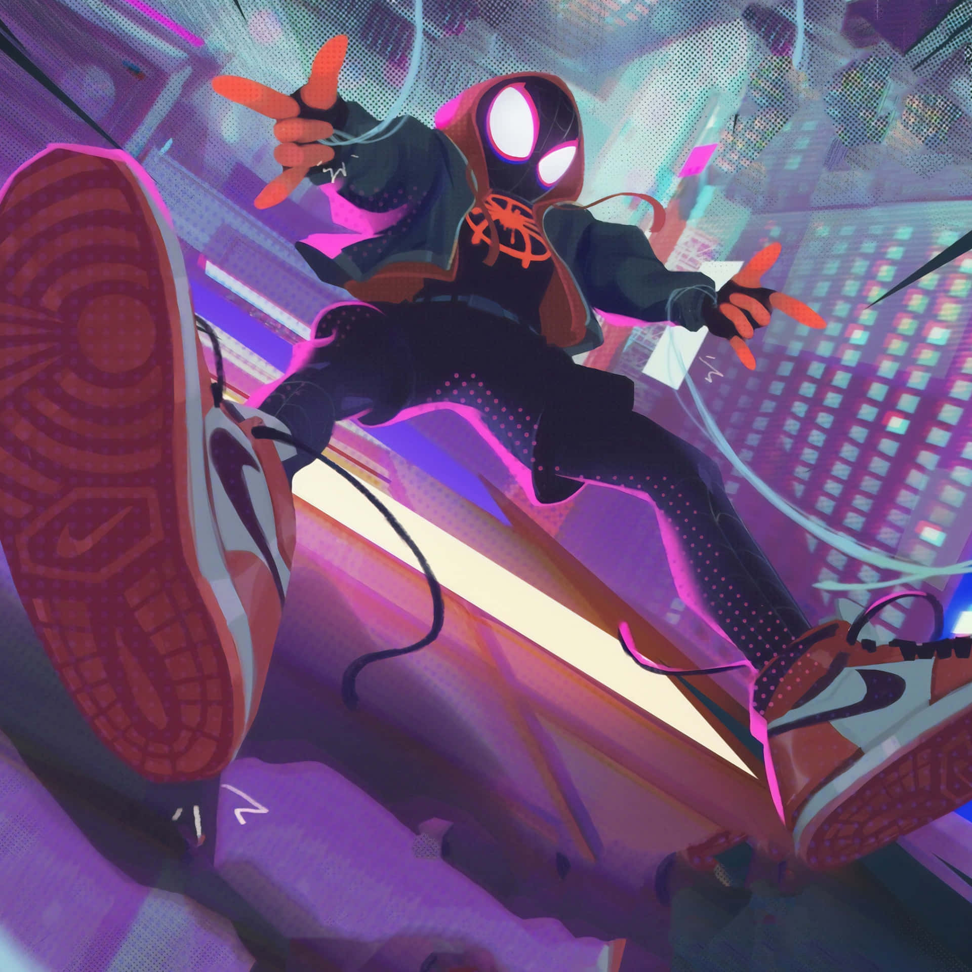 Dibujitode Miles Spider Man Perfil De Imagen Fondo de pantalla