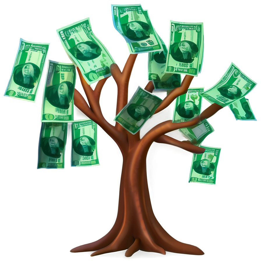 Download Cartoon Money Tree Png 06132024 | Wallpapers.com