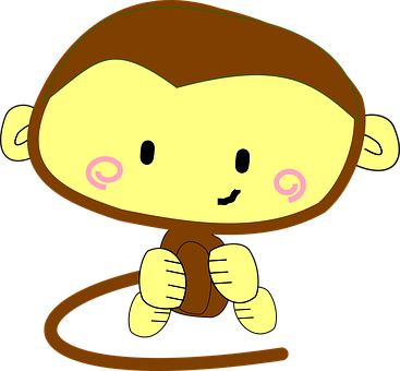 Cartoon_ Monkey_ Character PNG