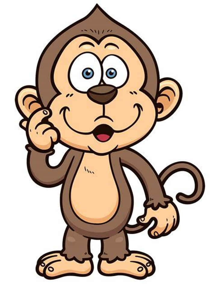 Download Cartoon Monkey Pictures 711 x 950 
