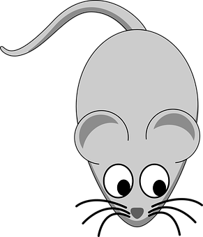 Cartoon Mouse Graphic PNG