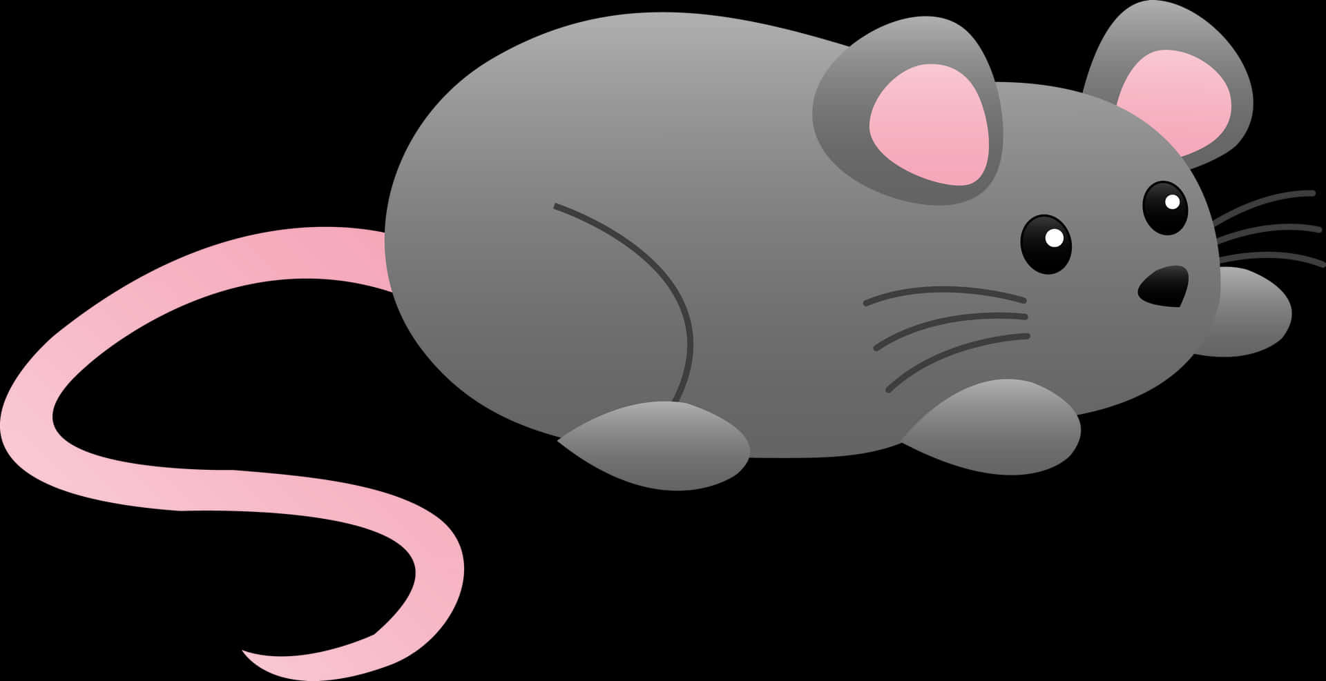 Cartoon Mouse Illustration PNG