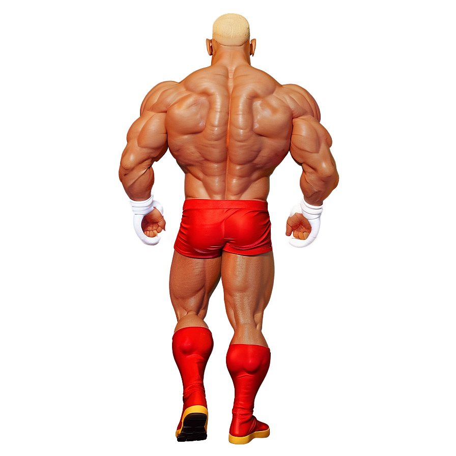 Cartoon Muscle Man Png Lbu PNG