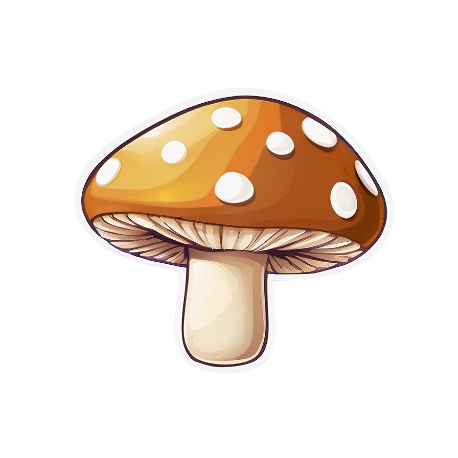 Cartoon Mushroom Png Wtw73 PNG