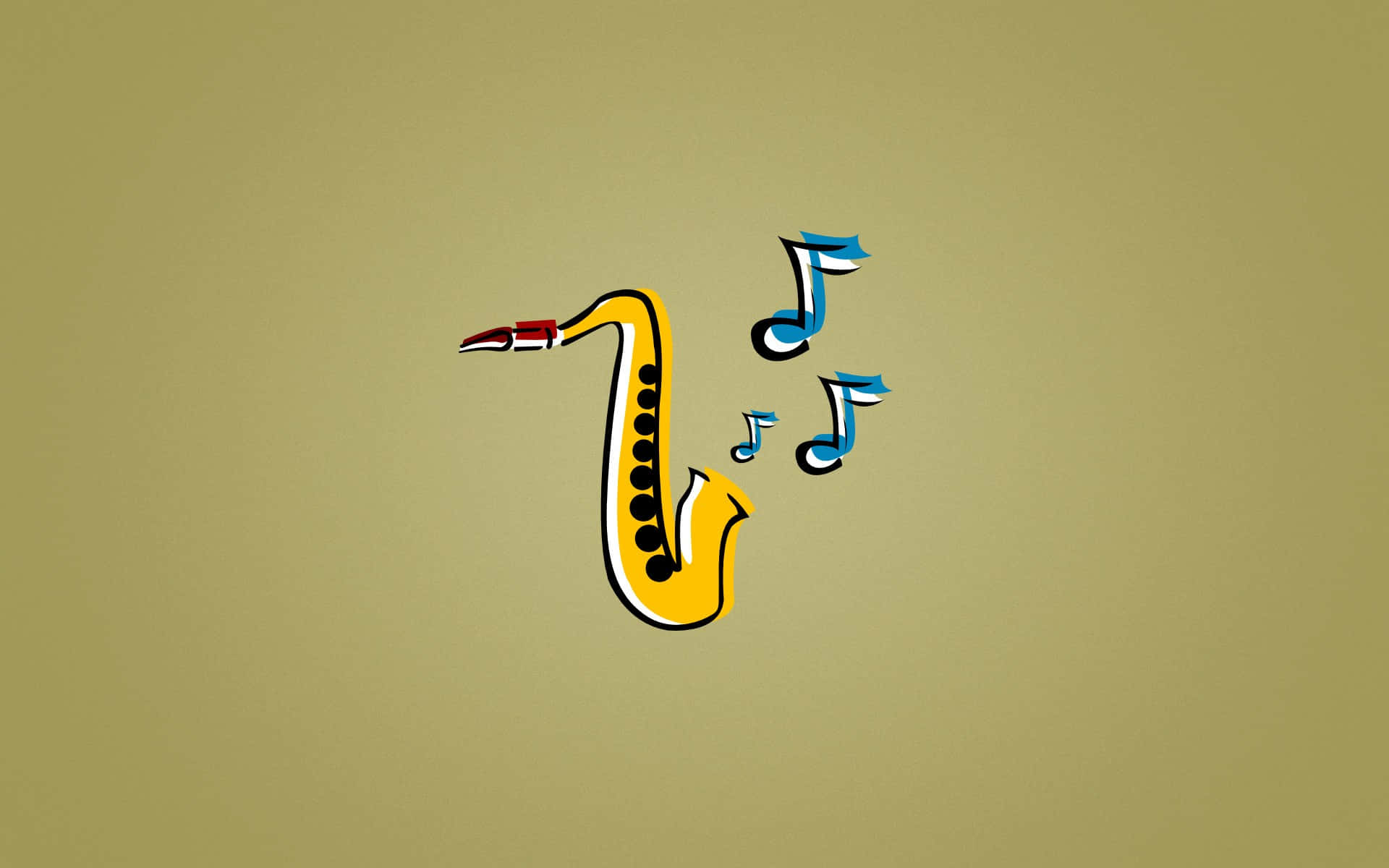 Musical Adventures with Colorful Cartoon Characters Wallpaper