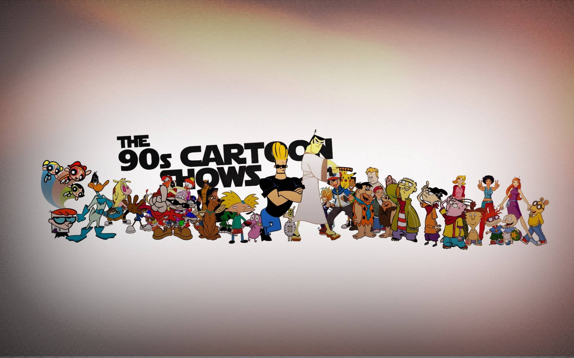 Cartoon Network 90s Cartoon Shows Background