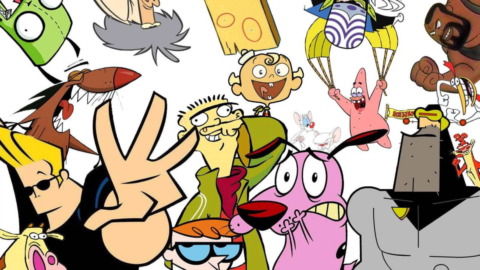 Cartoon Network Characters Playing And Posing Picture