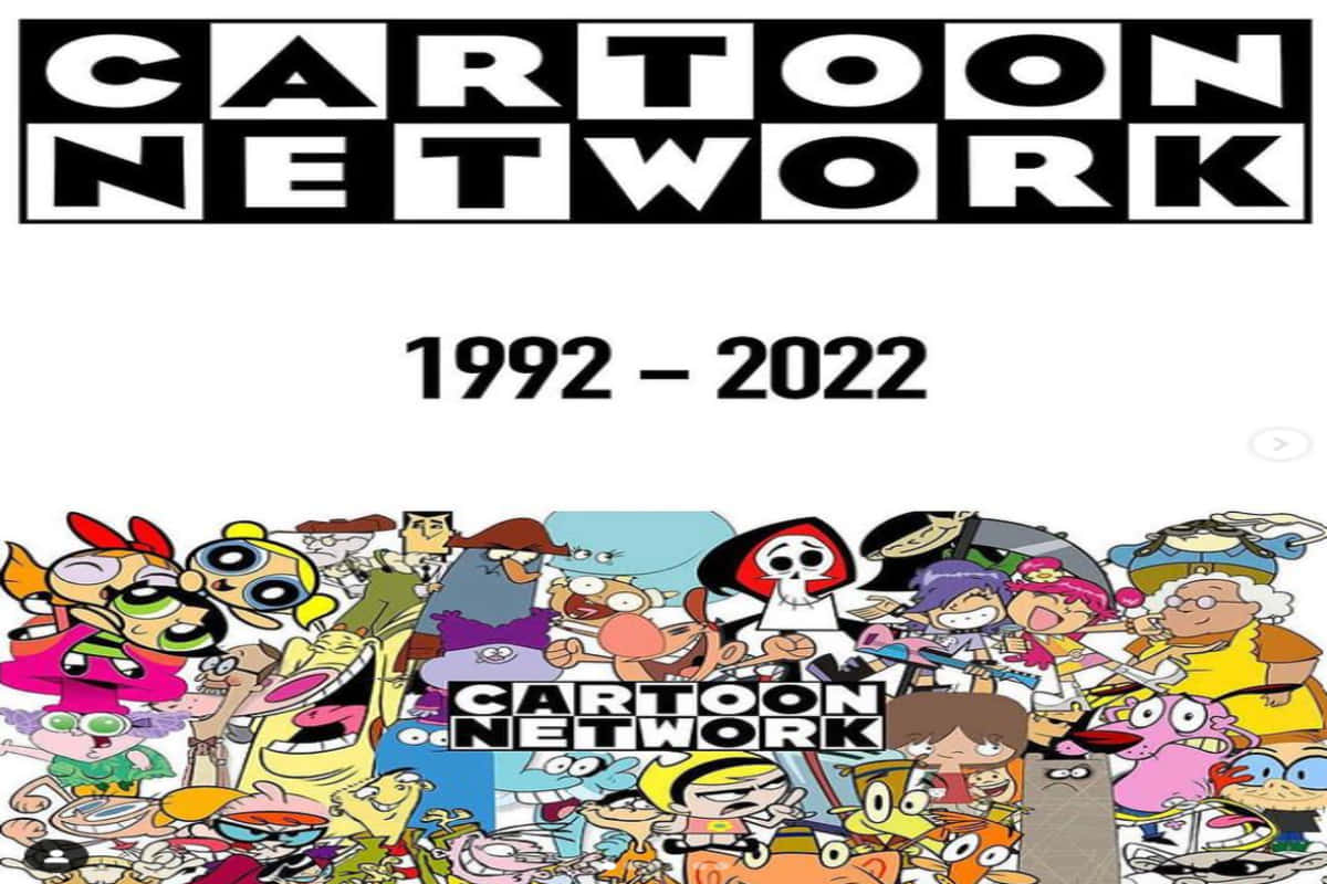 Återupplevglädjen Från Din Barndom Med Cartoon Network.