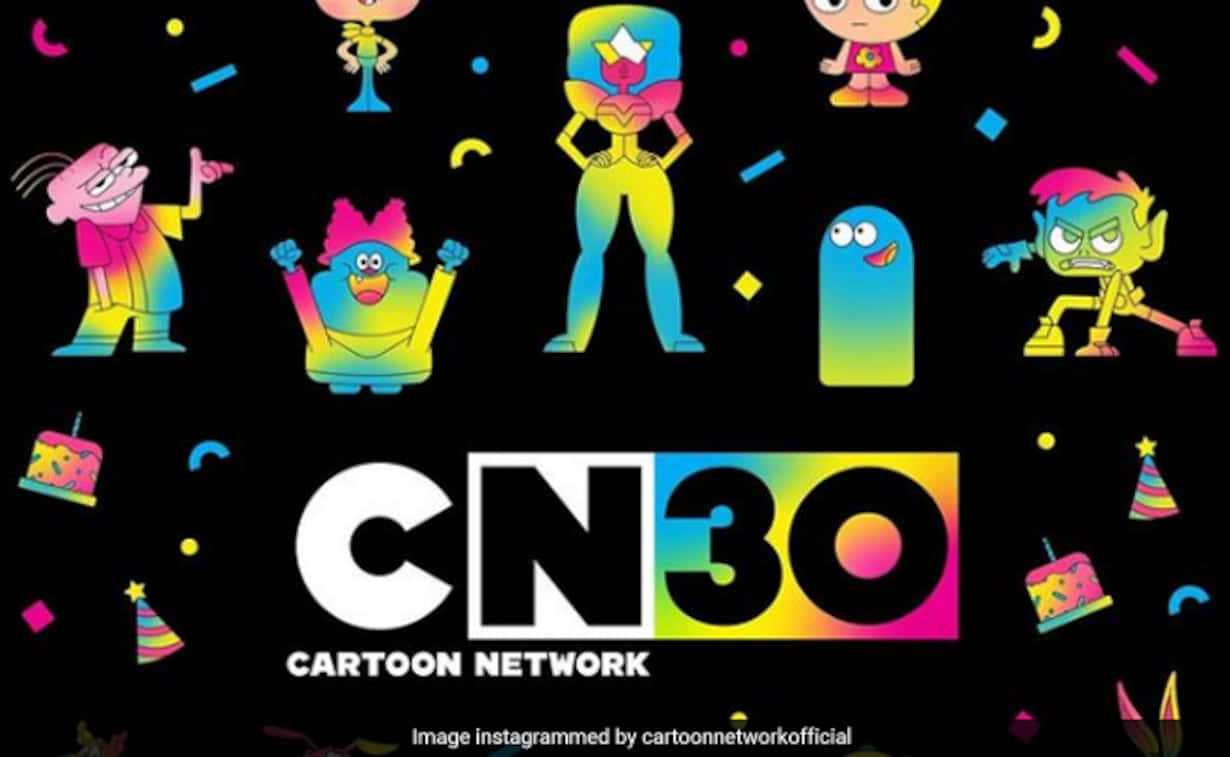 Cartoonnetwork-karaktärer Njuter Av En Eftermiddag Tillsammans