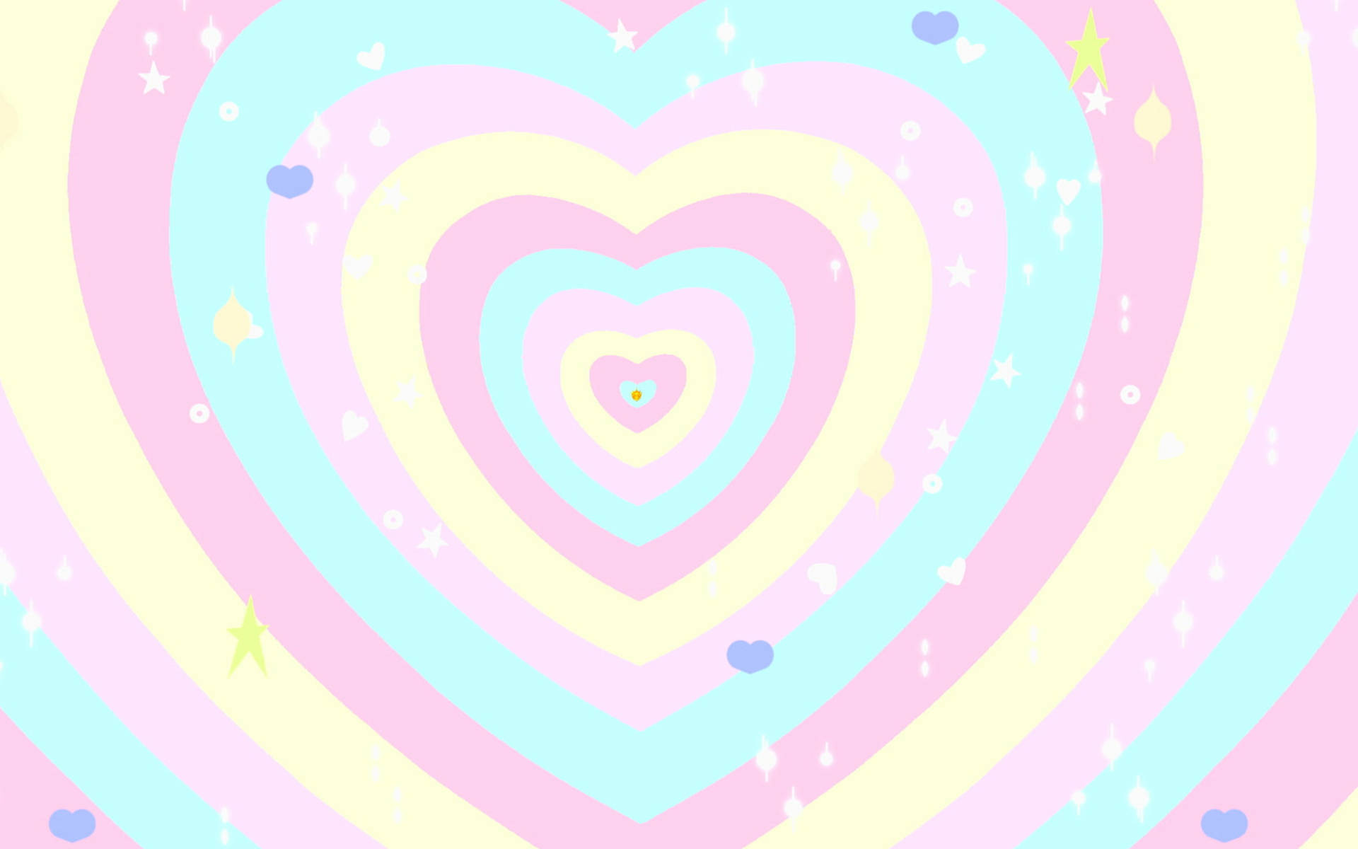 Cartoon Network Powerpuff Girls Hearts Background