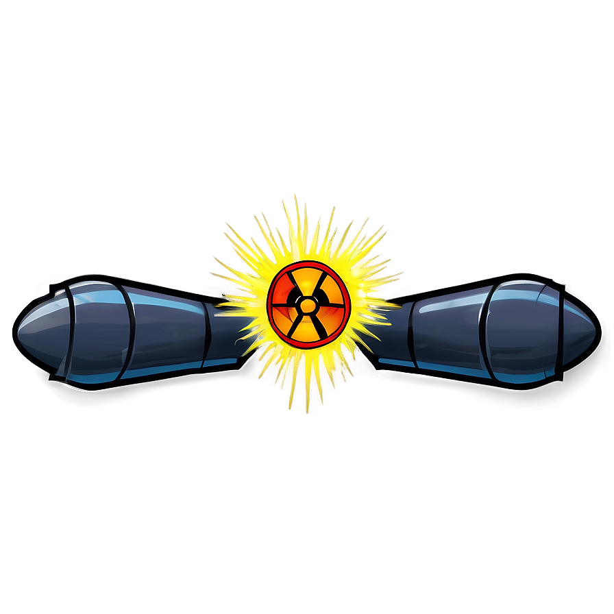 Cartoon Nuclear Bomb Png 5 PNG