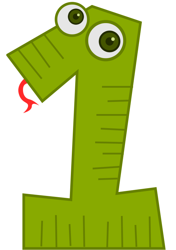 Cartoon_ Number_ One_ Character PNG