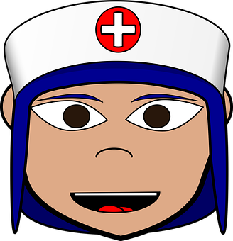 Cartoon Nurse Character PNG