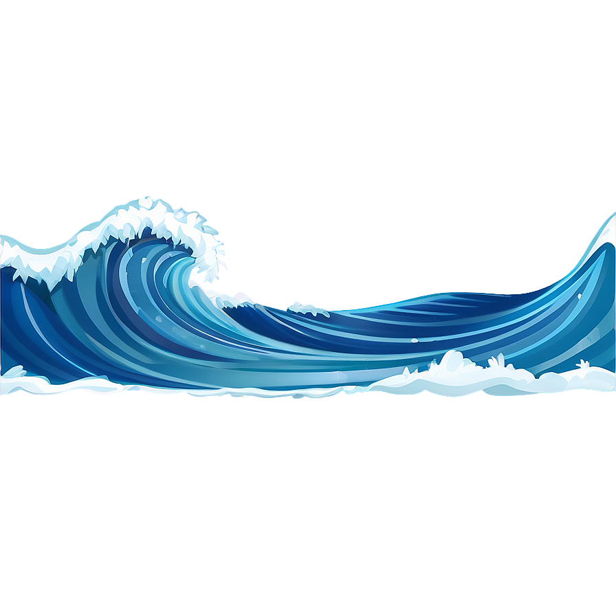 Cartoon Ocean Wave Png 7 PNG