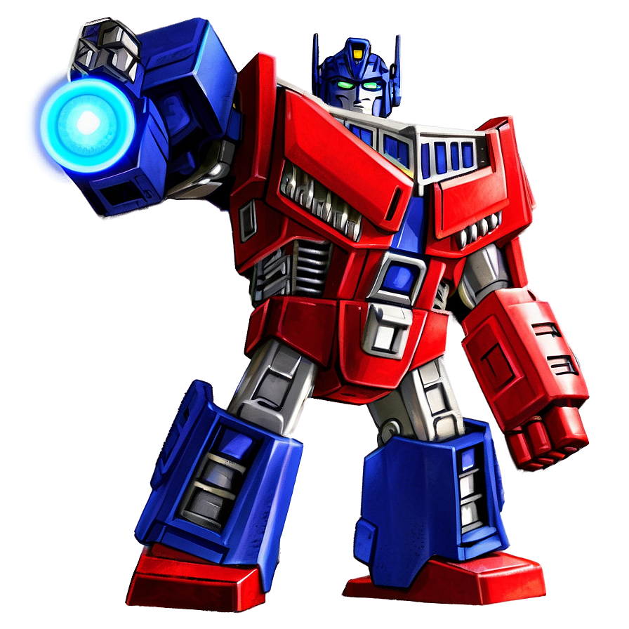 Download Cartoon Optimus Prime Character Png 93 | Wallpapers.com