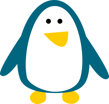 Cartoon Penguin Graphic PNG