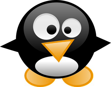 Cartoon Penguin Graphic PNG