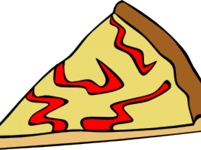 Cartoon Pepperoni Pizza Slice Clipart PNG