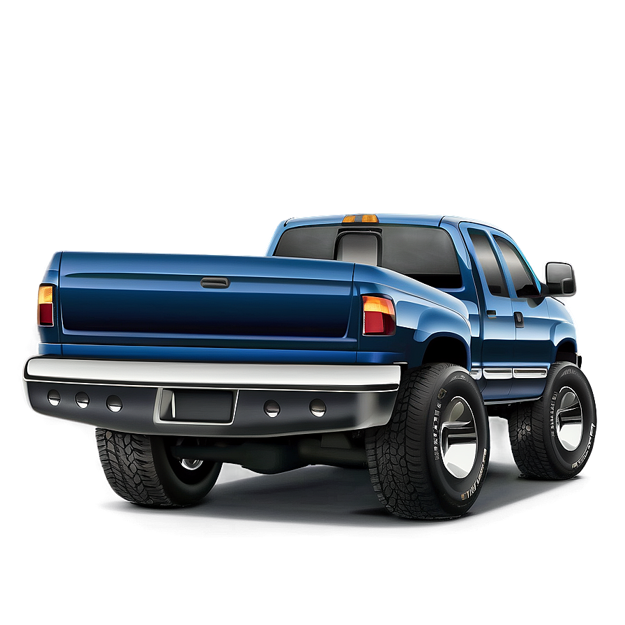 Cartoon Pickup Truck Png 06252024 PNG