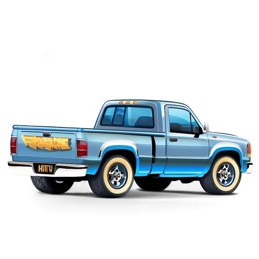 Cartoon Pickup Truck Png Qfr64 PNG