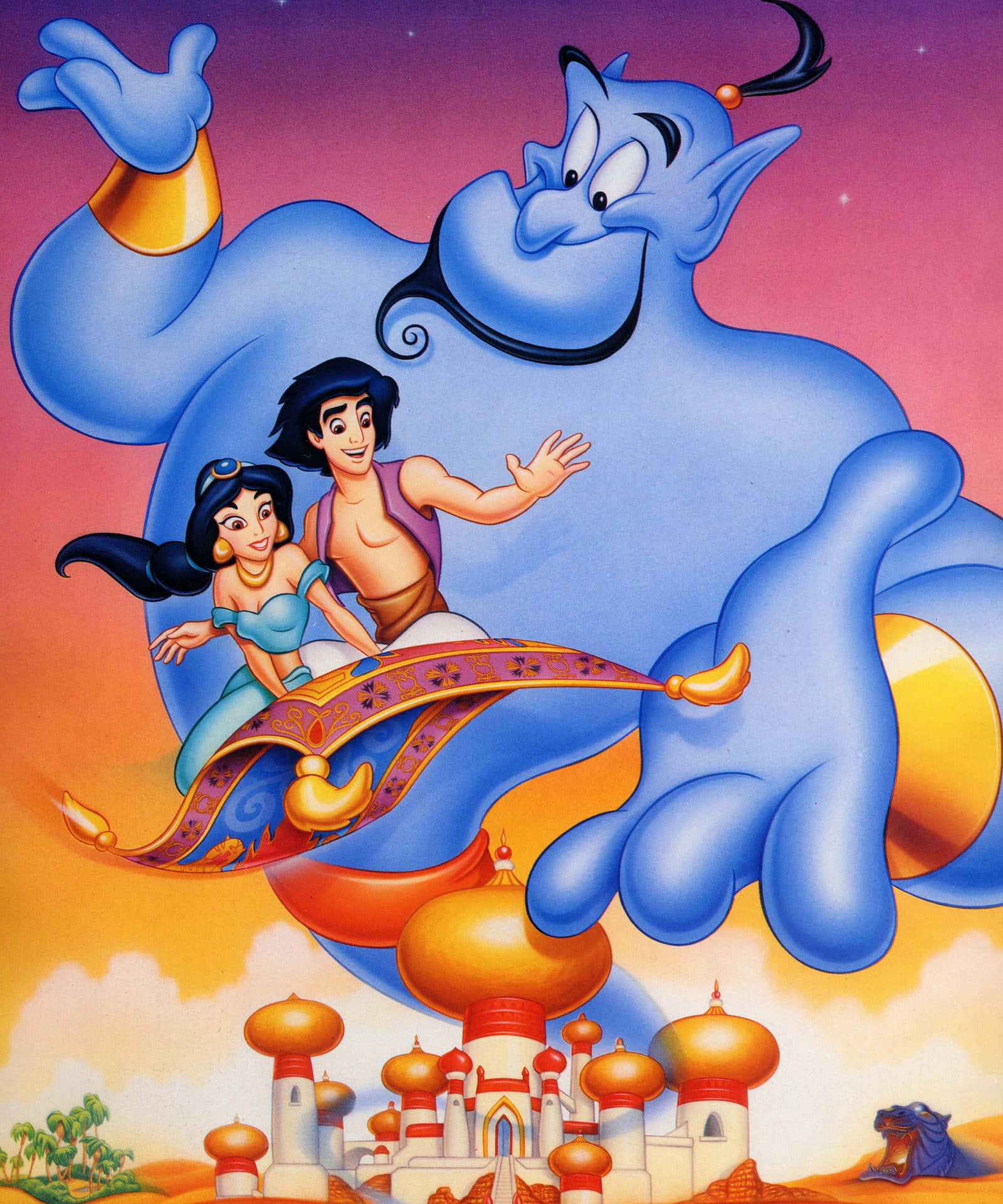 Cartoonbild Von Aladdin