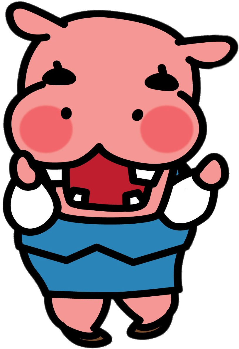 Cartoon Pig Character PNG
