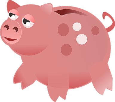 Cartoon Pig Illustration PNG