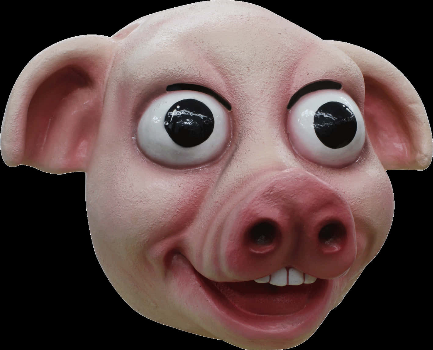 Cartoon Pig Mask PNG